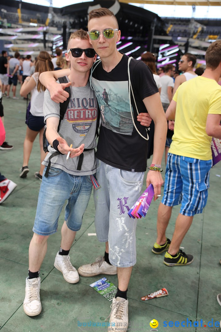 WORLD CLUB DOME - BigCityBeats mit DAVID GUETTA: Frankfurt, 7.6.2015