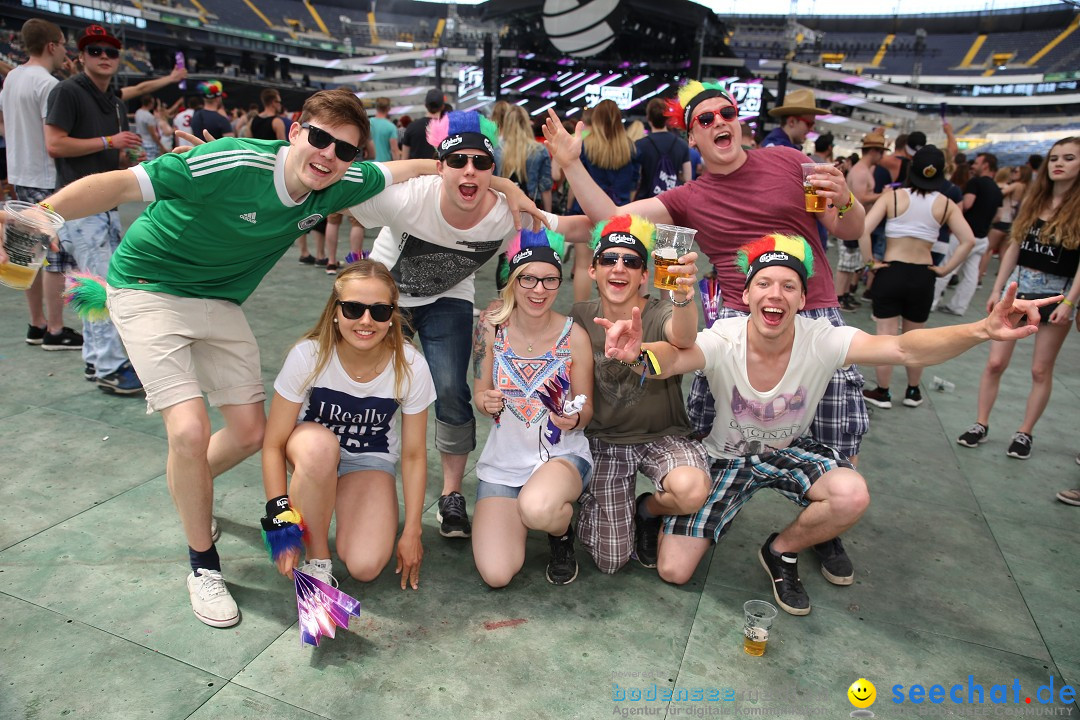 WORLD CLUB DOME - BigCityBeats mit DAVID GUETTA: Frankfurt, 7.6.2015