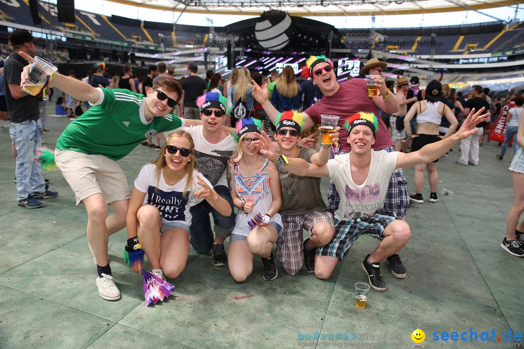 WORLD CLUB DOME - BigCityBeats mit DAVID GUETTA: Frankfurt, 7.6.2015