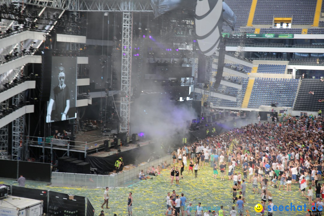 WORLD CLUB DOME - BigCityBeats mit DAVID GUETTA: Frankfurt, 7.6.2015