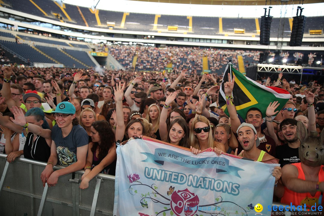 WORLD CLUB DOME - BigCityBeats mit DAVID GUETTA: Frankfurt, 7.6.2015
