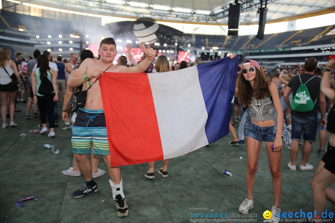 WORLD CLUB DOME - BigCityBeats mit DAVID GUETTA: Frankfurt, 7.6.2015