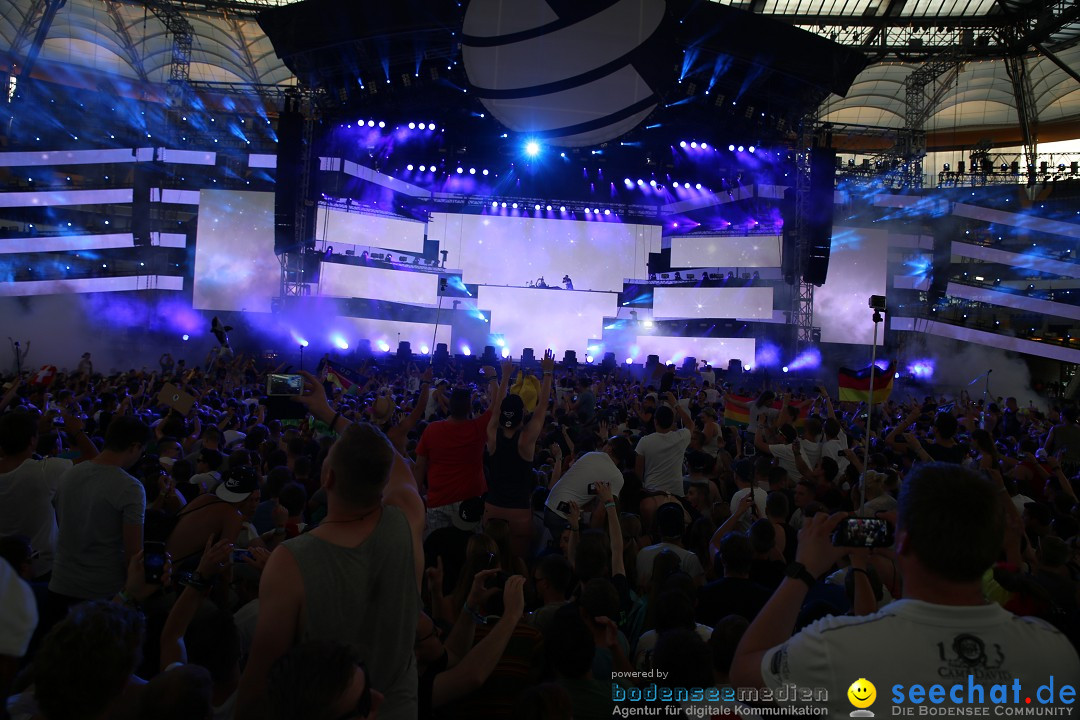WORLD CLUB DOME - BigCityBeats mit DAVID GUETTA: Frankfurt, 7.6.2015