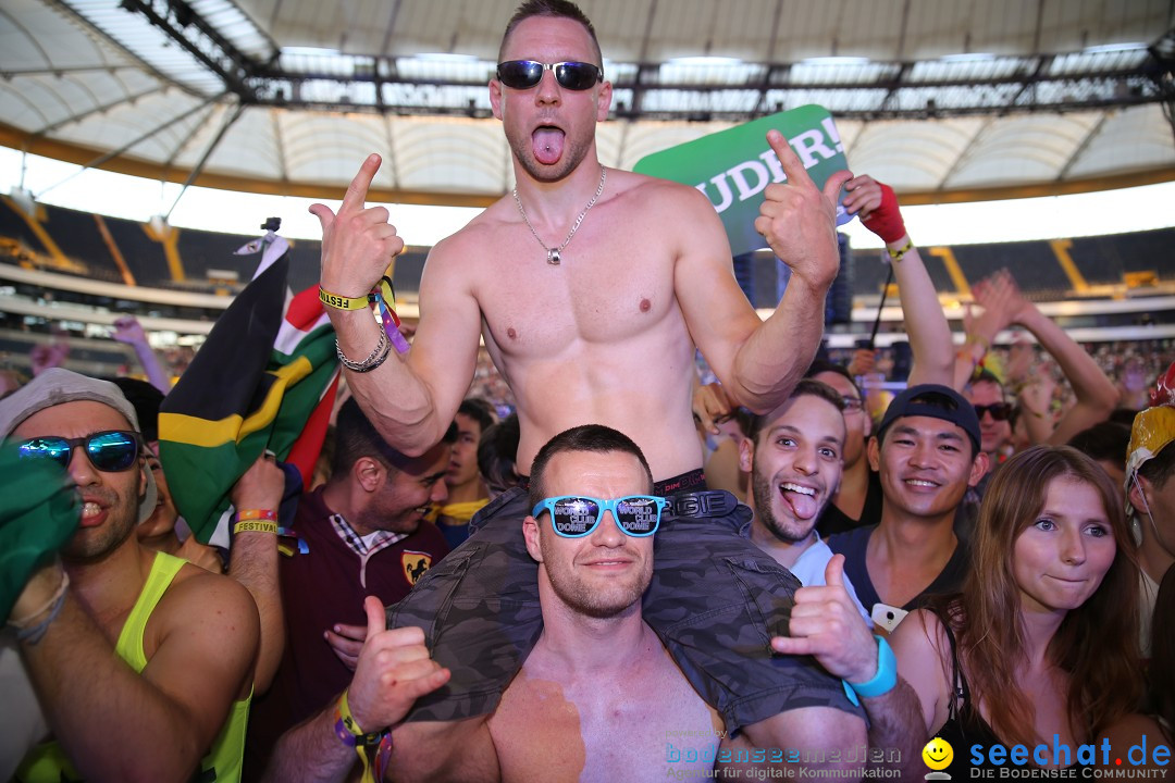 WORLD CLUB DOME - BigCityBeats mit DAVID GUETTA: Frankfurt, 7.6.2015