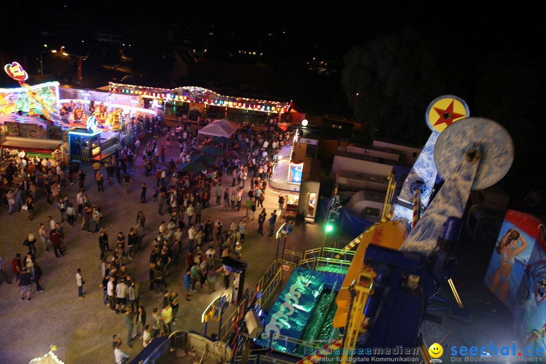 Schweizer Feiertag mit Feuerwerk: Stockach am Bodensee, 12.06.2015
