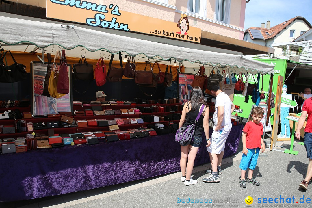Schweizer Feiertag - Strassenfest: Stockach am Bodensee, 13.06.2015
