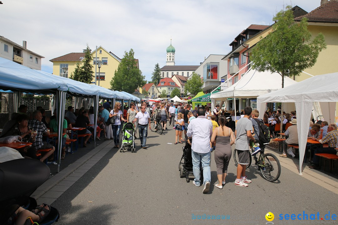 Schweizer Feiertag - Strassenfest: Stockach am Bodensee, 13.06.2015