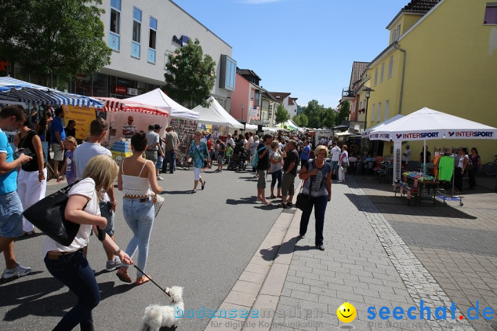 Schweizer Feiertag - Strassenfest: Stockach am Bodensee, 13.06.2015