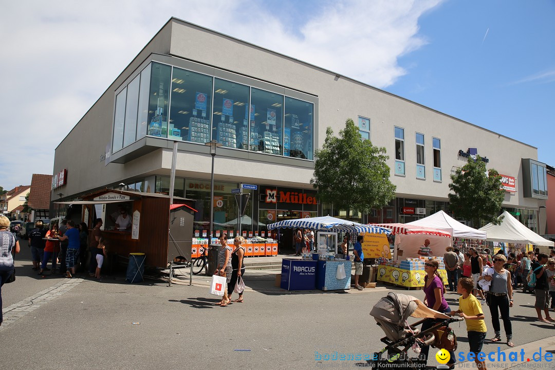 Schweizer Feiertag - Strassenfest: Stockach am Bodensee, 13.06.2015