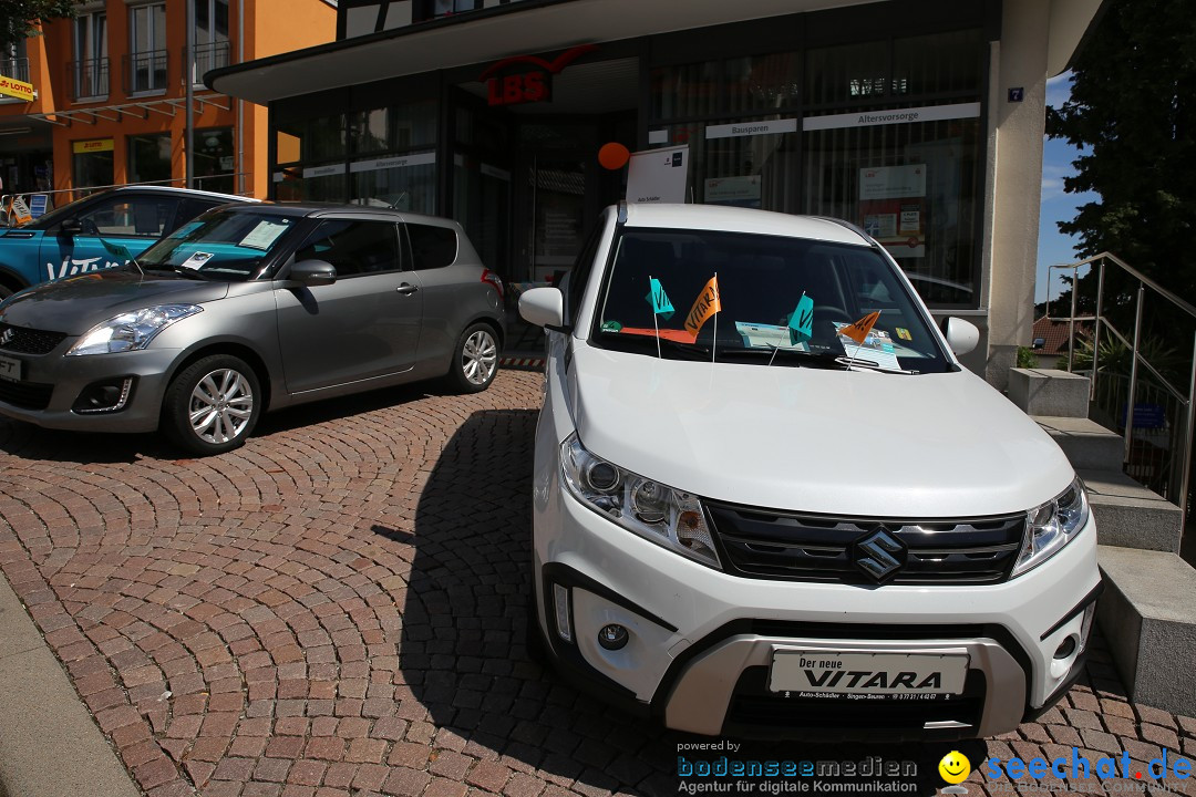 Schweizer Feiertag - Strassenfest: Stockach am Bodensee, 13.06.2015