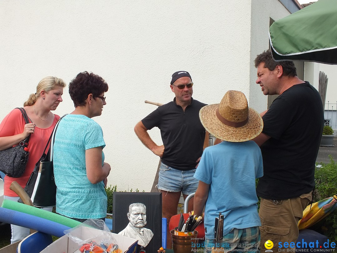 Sommerfest mit Flohmarkt - Musikverein: Uttenweiler, 28.06.2015