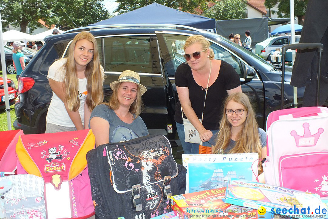 Sommerfest mit Flohmarkt - Musikverein: Uttenweiler, 28.06.2015