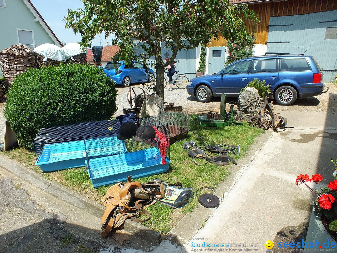 Garagen-Flohmarkt in Kanzach: 04.07.2015