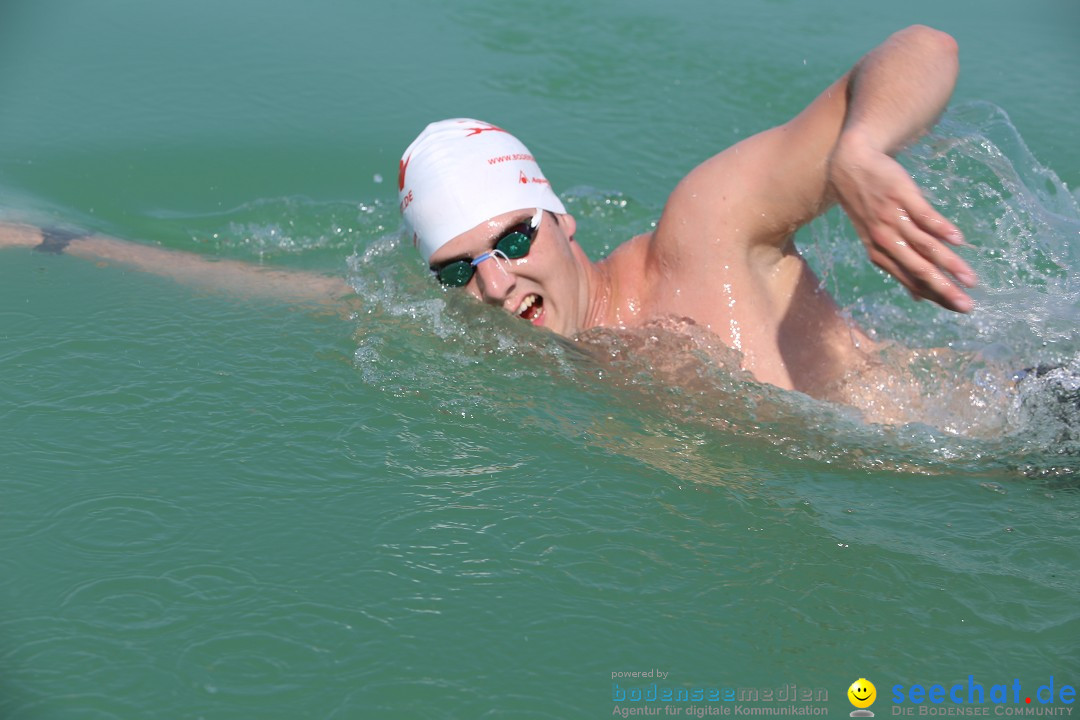 Bodensee Breitenquerung von Mim und Axel: Friedrichshafen, 04.07.2015