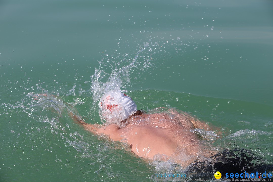 Bodensee Breitenquerung von Mim und Axel: Friedrichshafen, 04.07.2015