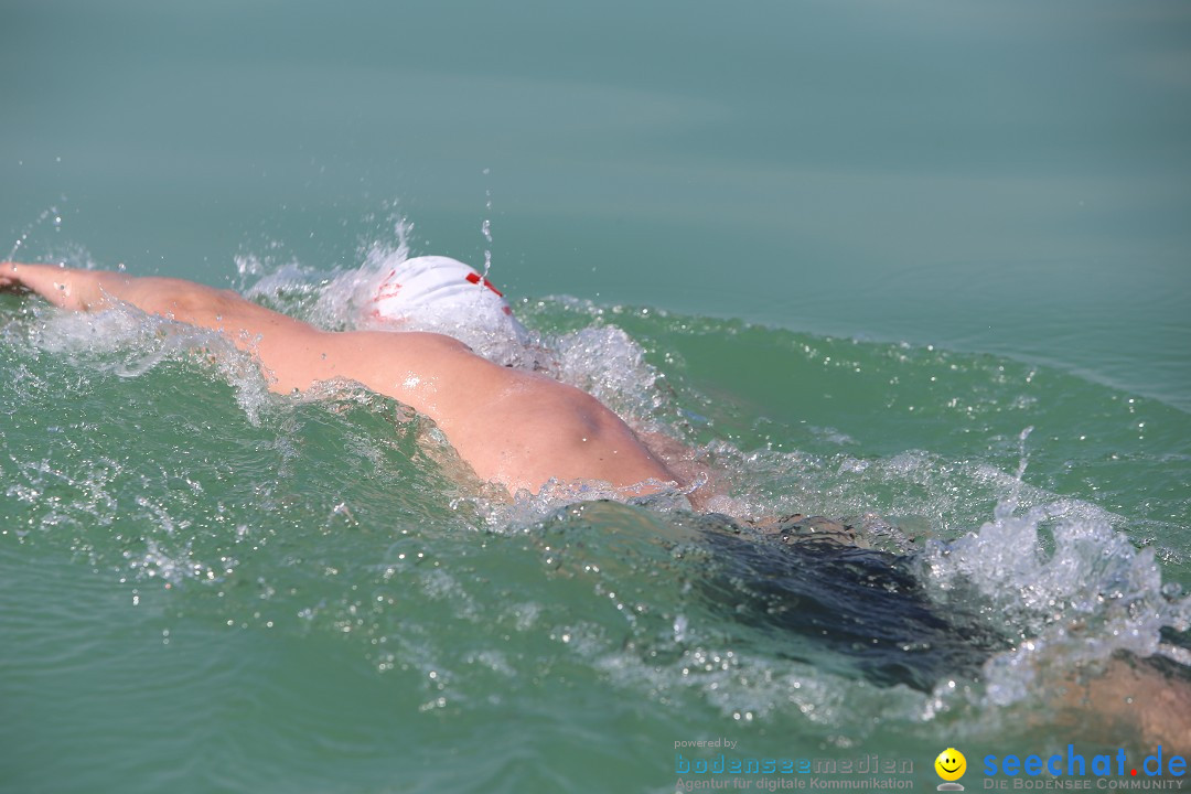 Bodensee Breitenquerung von Mim und Axel: Friedrichshafen, 04.07.2015