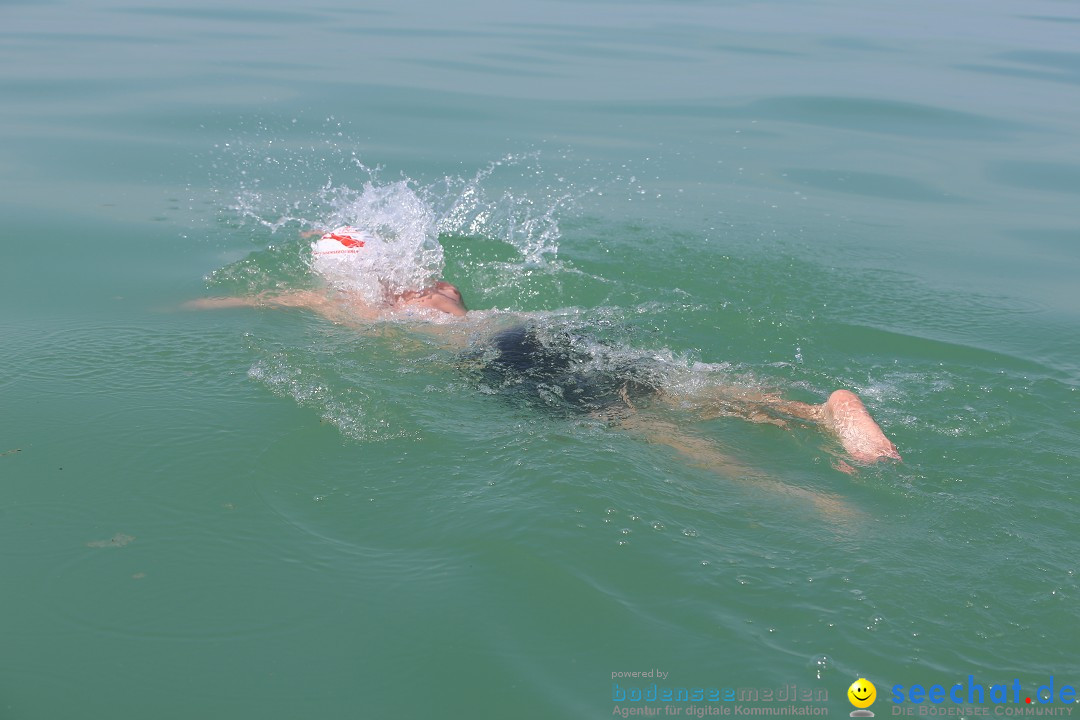 Bodensee Breitenquerung von Mim und Axel: Friedrichshafen, 04.07.2015
