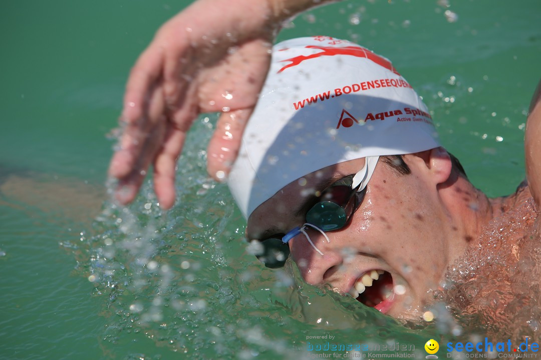 Bodensee Breitenquerung von Mim und Axel: Friedrichshafen, 04.07.2015