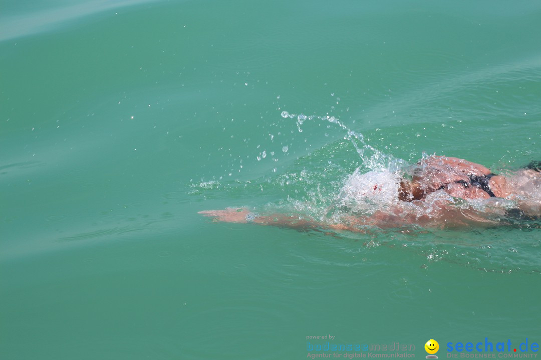 Bodensee Breitenquerung von Mim und Axel: Friedrichshafen, 04.07.2015