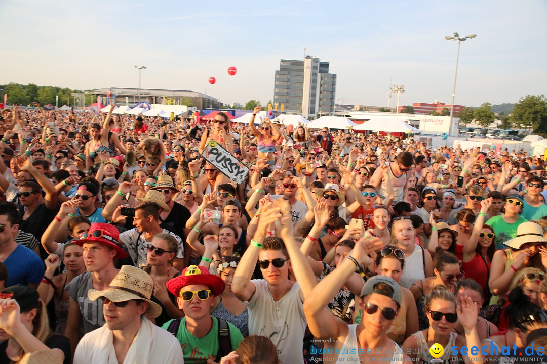 SommerTagTraum 2015 mit David Guetta: Ravensburg, 04.07.2015