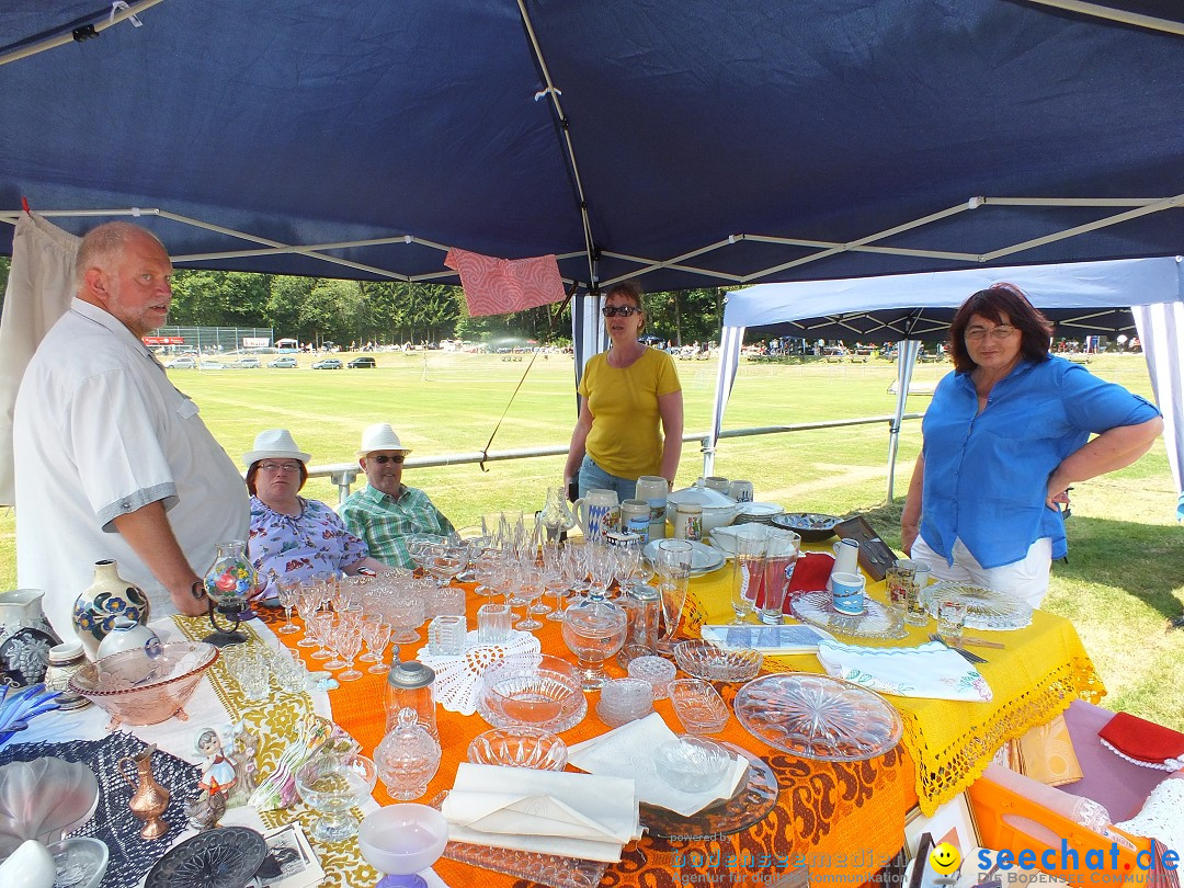 Waldflohmarkt: Mengen-Rosna, 11.07.2015