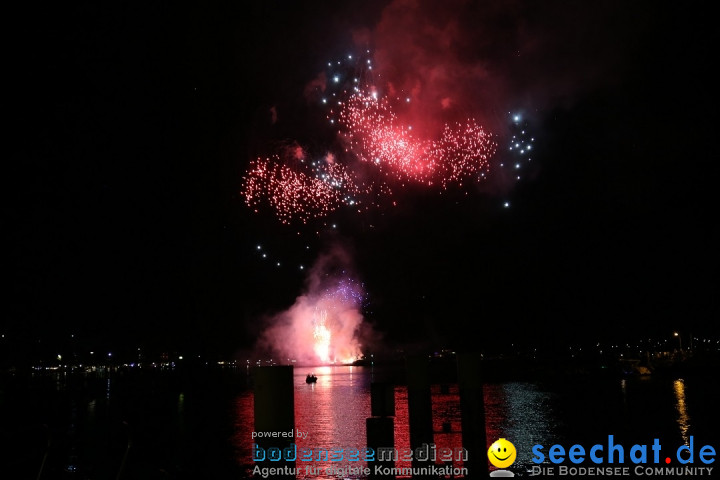 SEENACHTFEST mit Feuerwerk: Konstanz am Bodensee, 08.08.2015