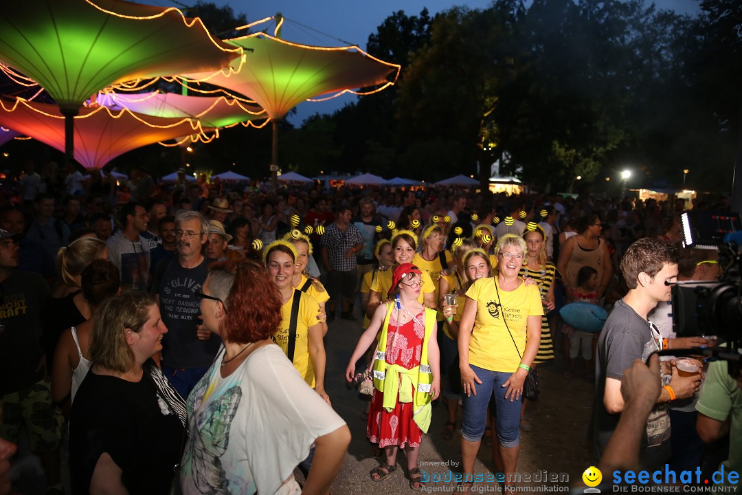 SEENACHTFEST mit Feuerwerk: Konstanz am Bodensee, 08.08.2015