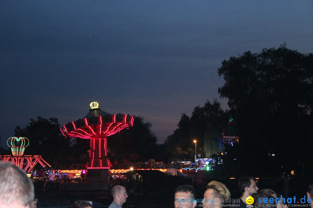SEENACHTFEST mit Feuerwerk: Kreuzlingen am Bodensee, 08.08.2015
