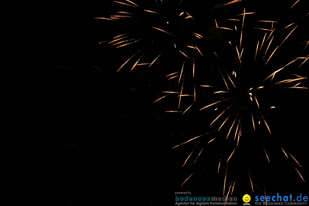 SEENACHTFEST mit Feuerwerk: Kreuzlingen am Bodensee, 08.08.2015