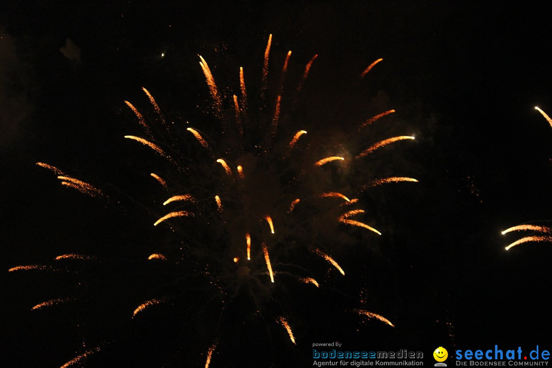 SEENACHTFEST mit Feuerwerk: Kreuzlingen am Bodensee, 08.08.2015
