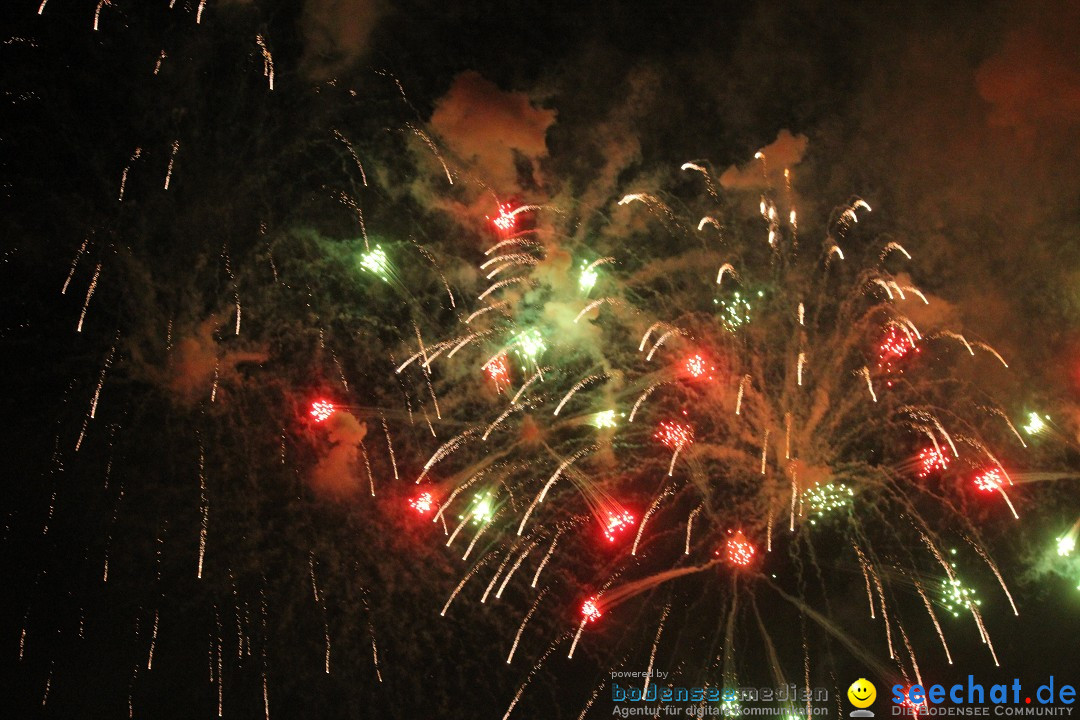 SEENACHTFEST mit Feuerwerk: Kreuzlingen am Bodensee, 08.08.2015