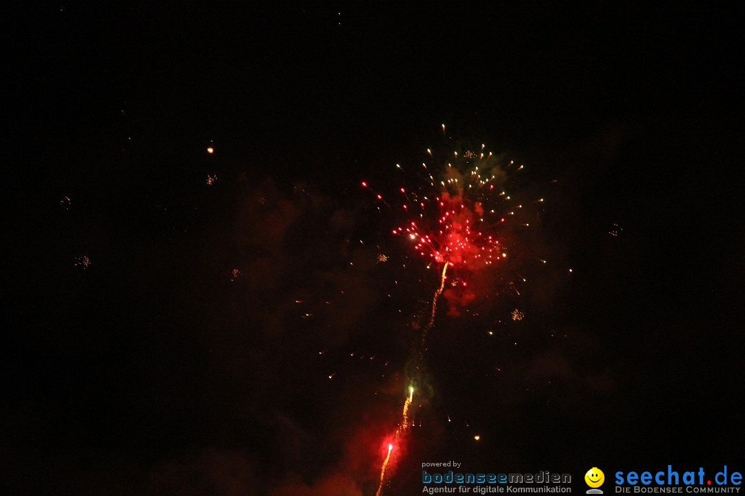SEENACHTFEST mit Feuerwerk: Kreuzlingen am Bodensee, 08.08.2015