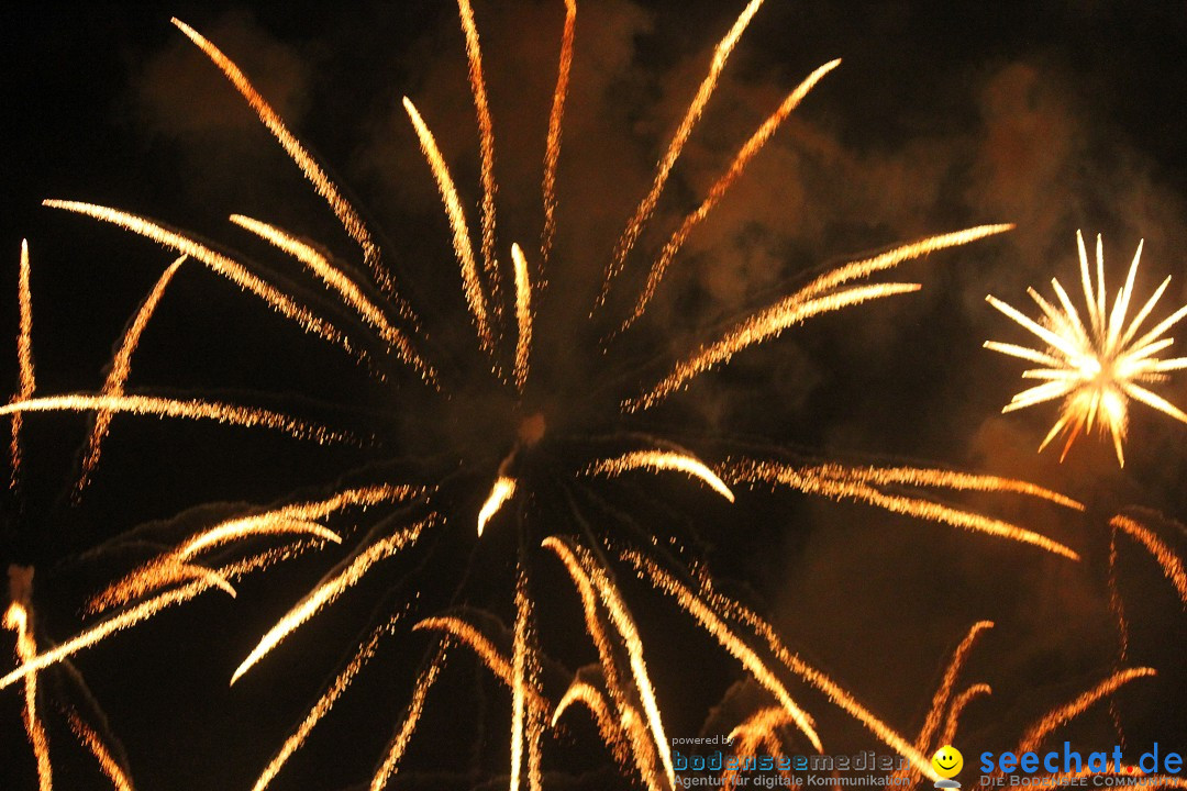 SEENACHTFEST mit Feuerwerk: Kreuzlingen am Bodensee, 08.08.2015