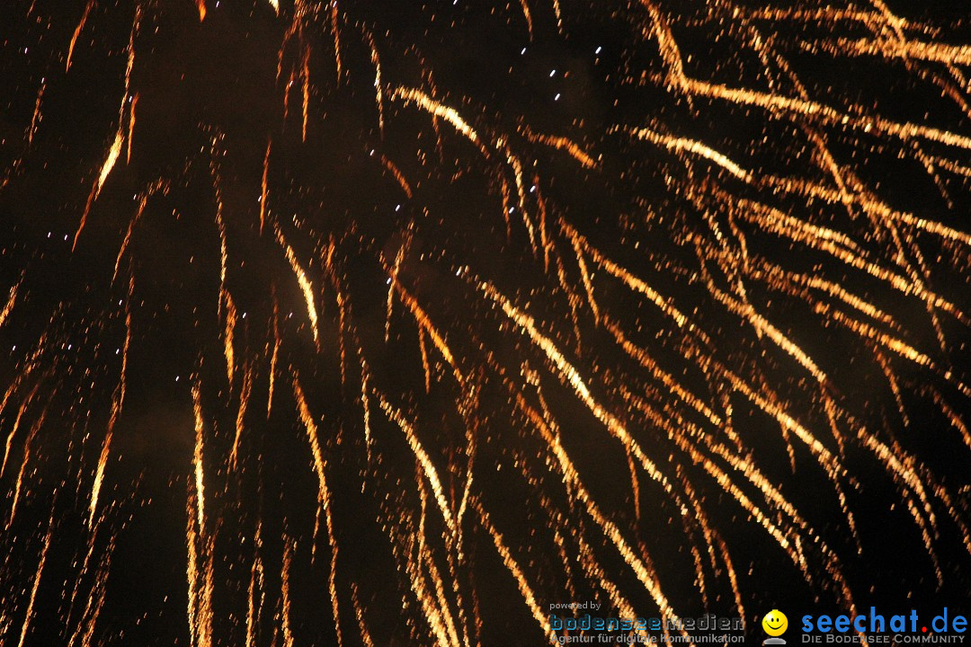 SEENACHTFEST mit Feuerwerk: Kreuzlingen am Bodensee, 08.08.2015