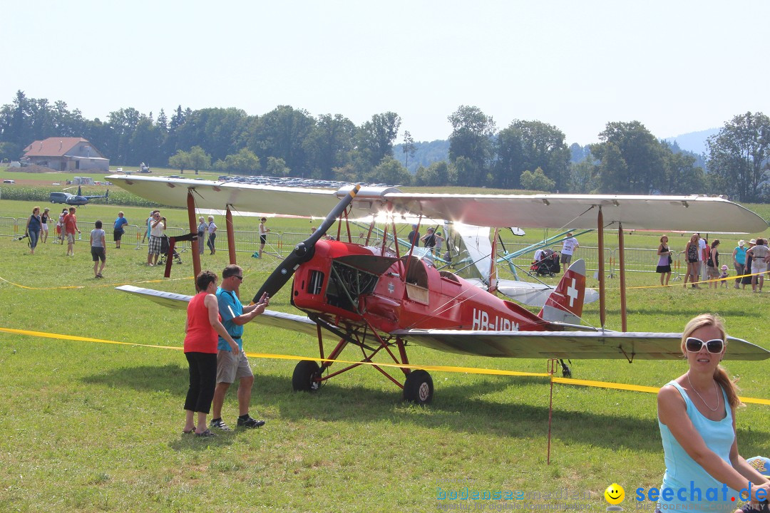 Flugtage: Sitterdorf in der Schweiz, 09.08.2015