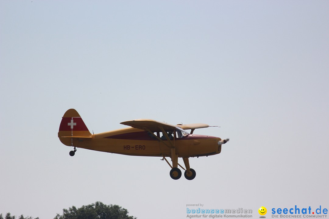 Flugtage: Sitterdorf in der Schweiz, 09.08.2015