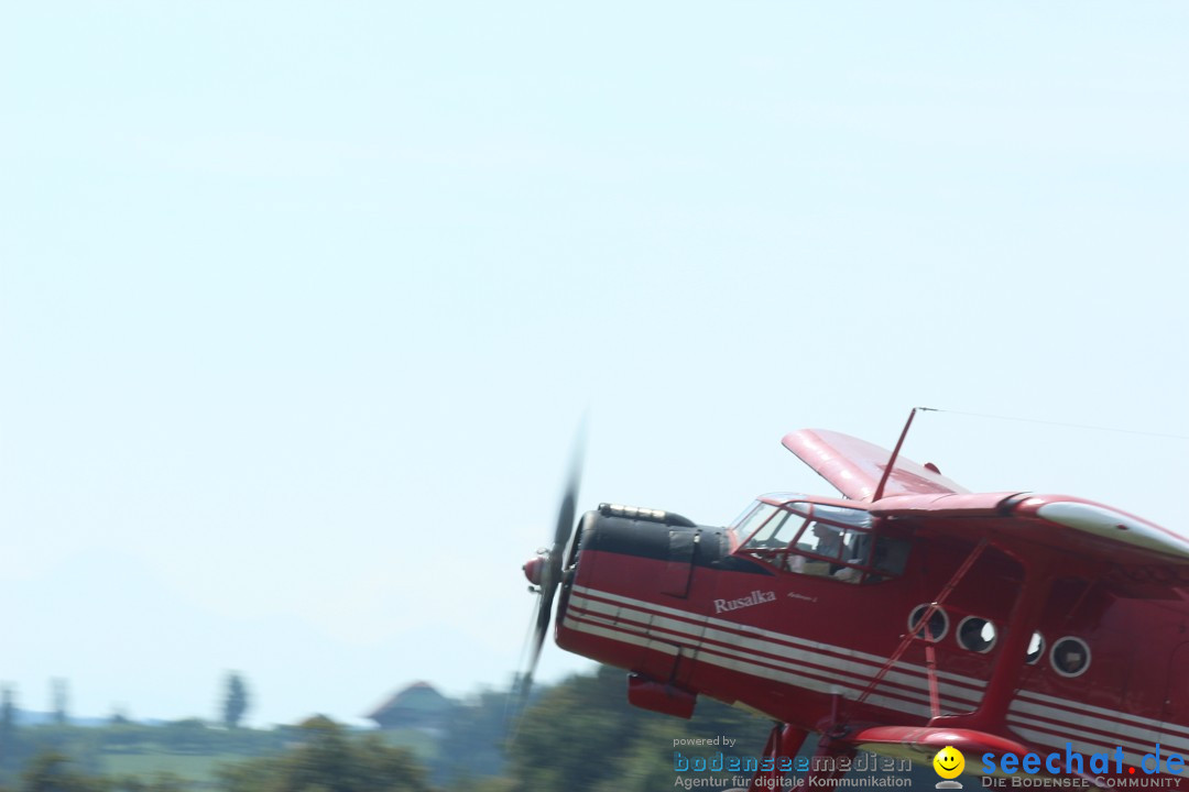 Flugtage: Sitterdorf in der Schweiz, 09.08.2015