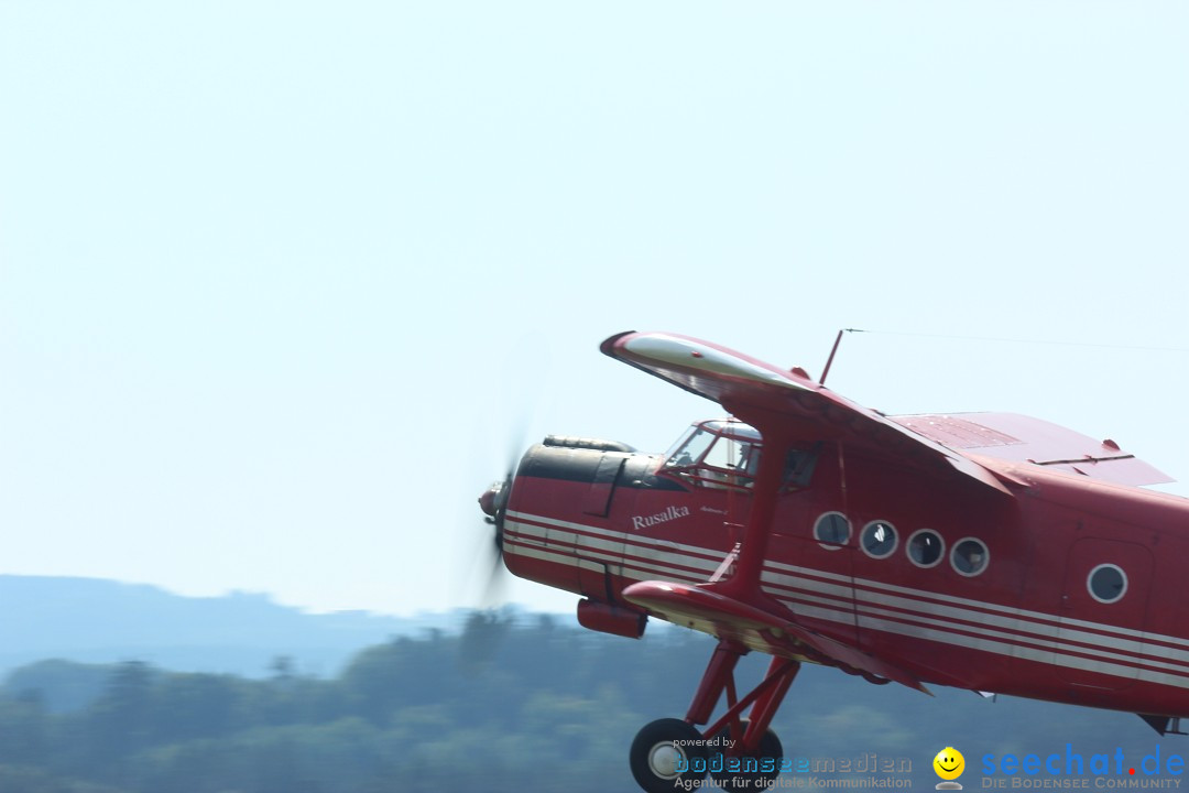 Flugtage: Sitterdorf in der Schweiz, 09.08.2015