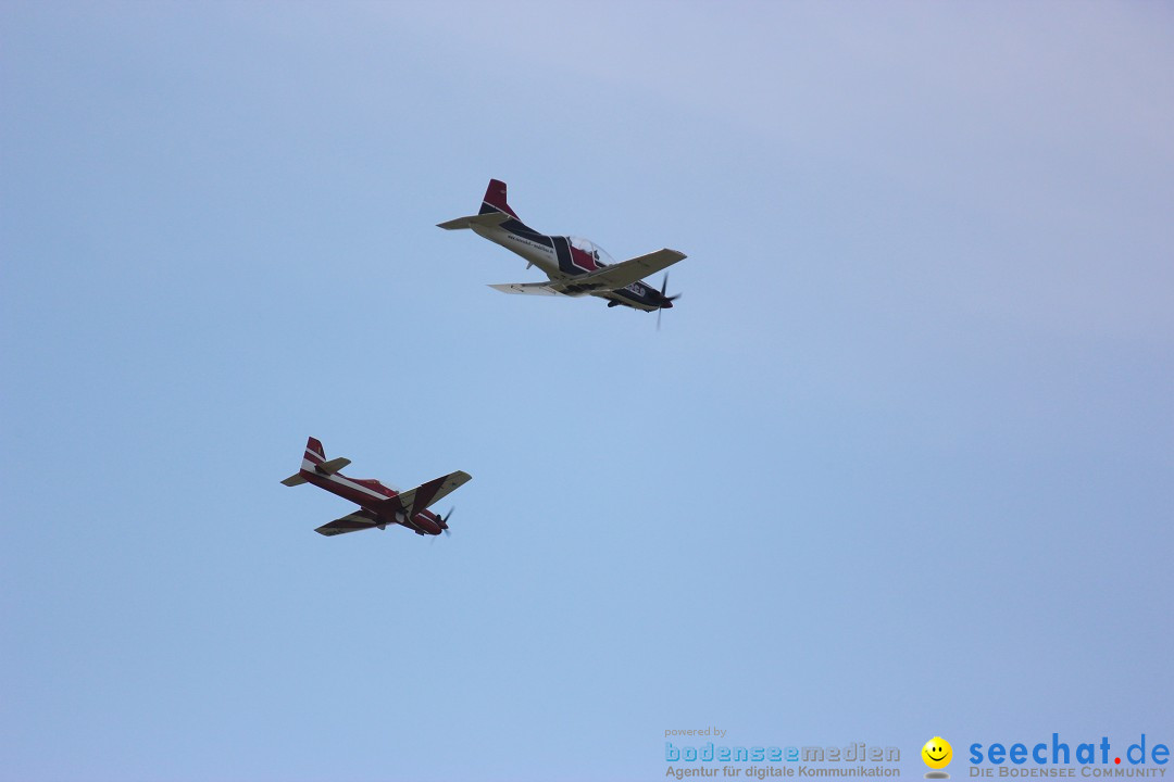 Flugtage: Sitterdorf in der Schweiz, 09.08.2015
