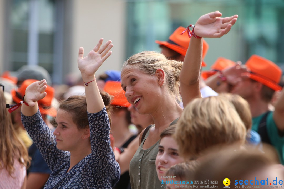 Stars in Town: Bastian Baker, Stefanie Heinzmann, Marc Sway: Schaffhausen, 