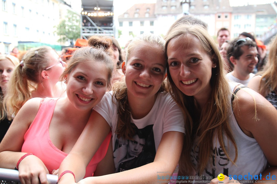 Stars in Town: Bastian Baker, Stefanie Heinzmann, Marc Sway: Schaffhausen, 