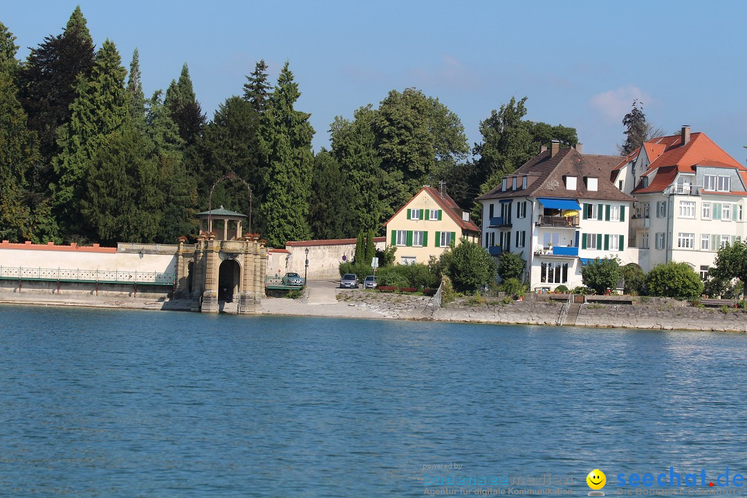 Bodensee Breitenquerung von Klaus Mattes: Friedrichshafen, 21.08.2015