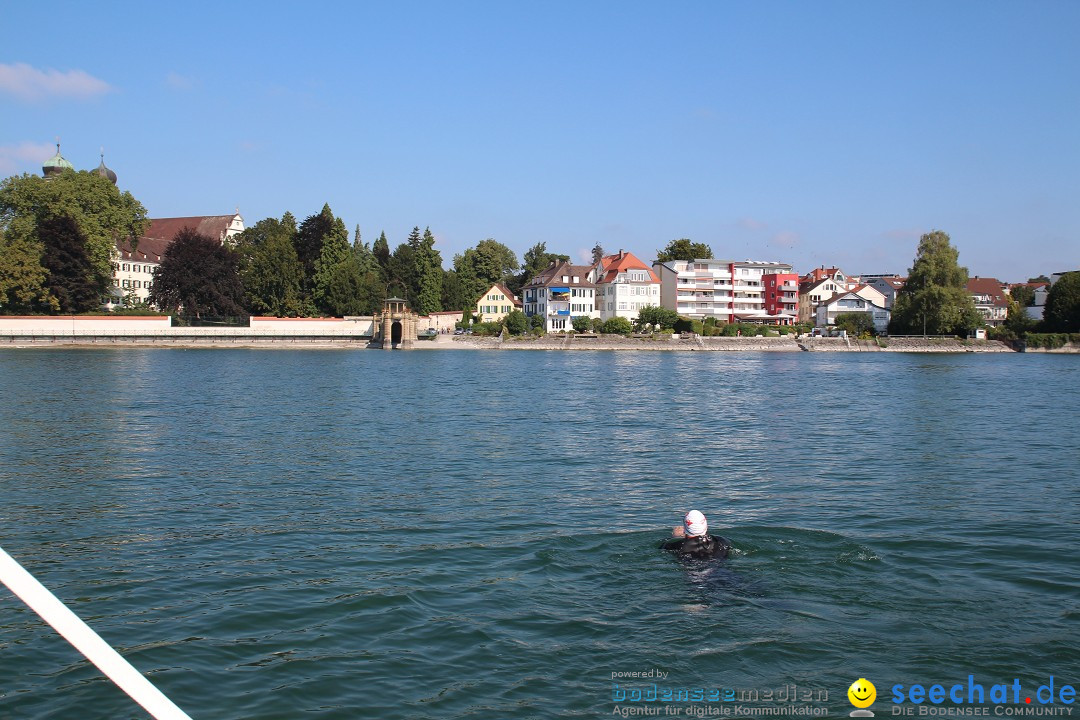 Bodensee Breitenquerung von Klaus Mattes: Friedrichshafen, 21.08.2015