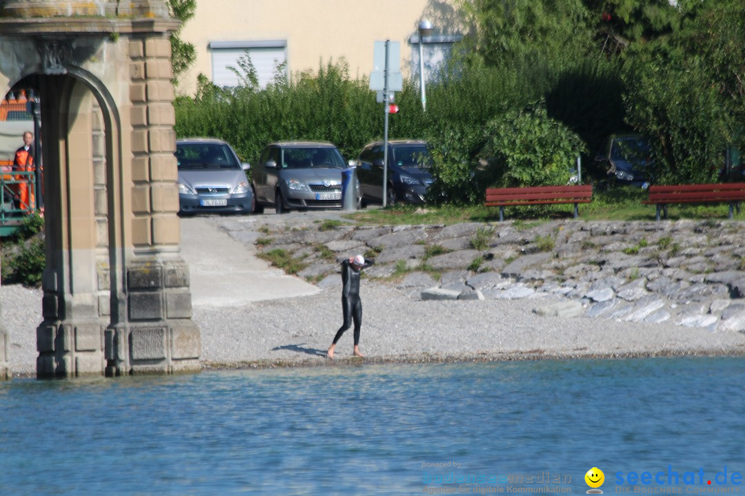 Bodensee Breitenquerung von Klaus Mattes: Friedrichshafen, 21.08.2015