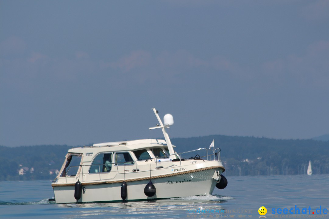 Bodensee Breitenquerung von Klaus Mattes: Friedrichshafen, 21.08.2015