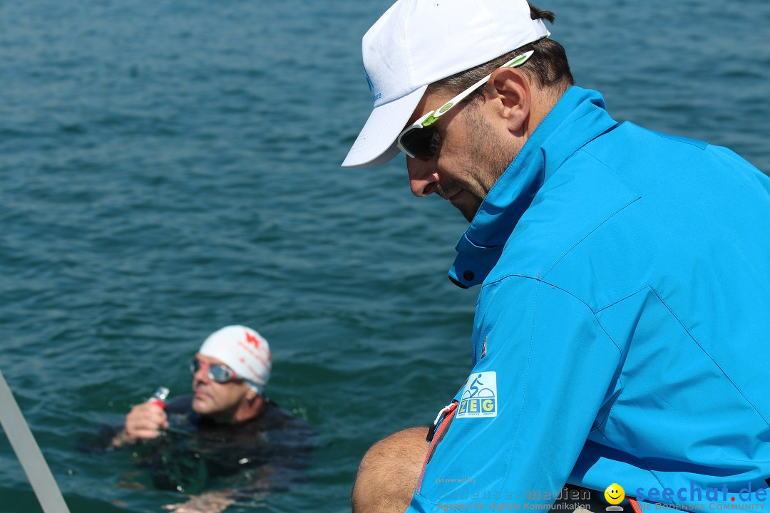 Bodensee Breitenquerung von Klaus Mattes: Friedrichshafen, 21.08.2015