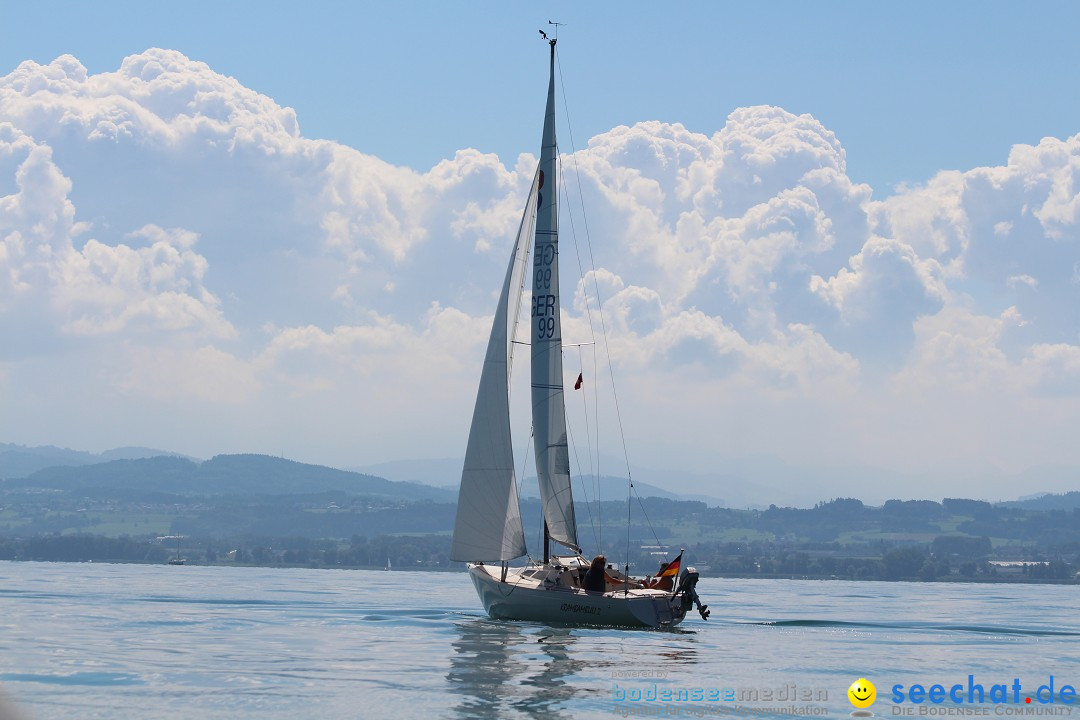 Bodensee Breitenquerung von Klaus Mattes: Friedrichshafen, 21.08.2015