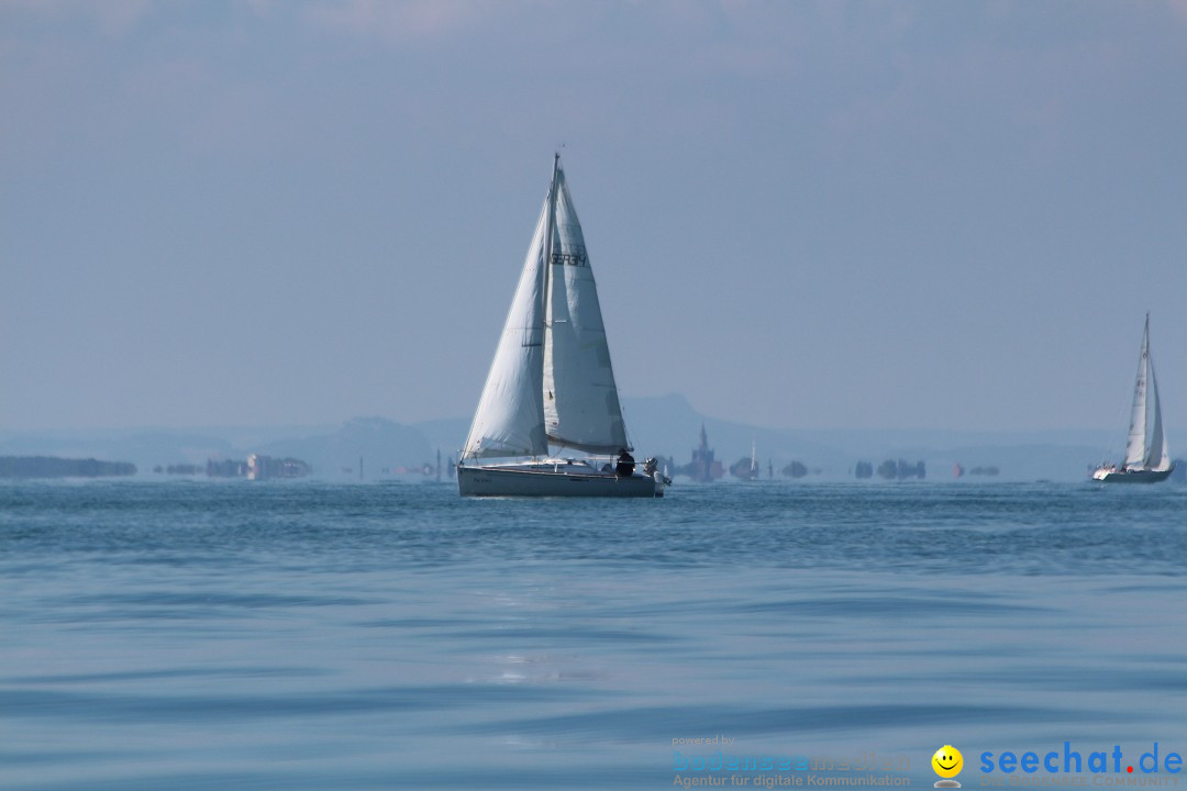 Bodensee Breitenquerung von Klaus Mattes: Friedrichshafen, 21.08.2015