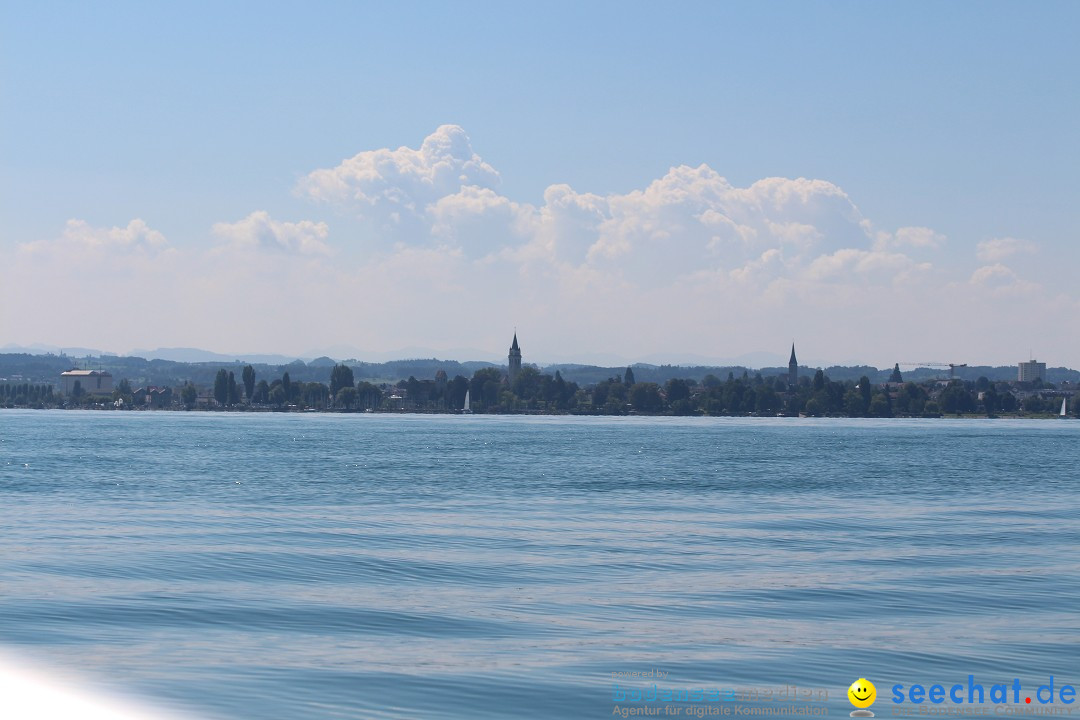 Bodensee Breitenquerung von Klaus Mattes: Friedrichshafen, 21.08.2015