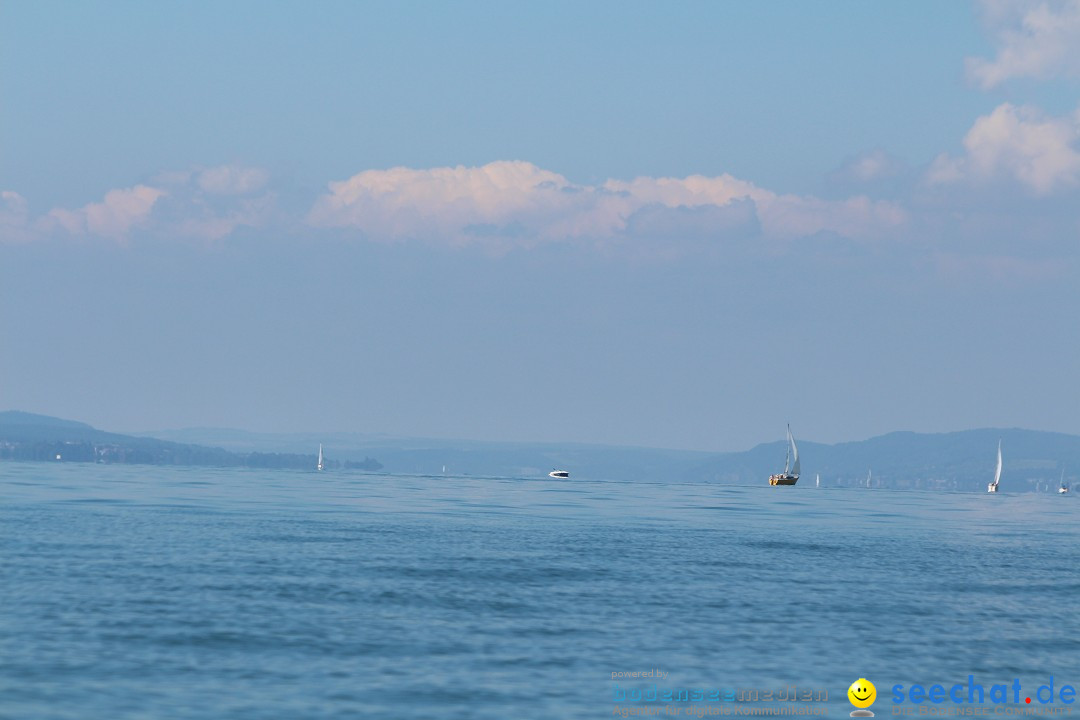 Bodensee Breitenquerung von Klaus Mattes: Friedrichshafen, 21.08.2015